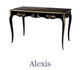 The Alexis model of Louis XV desk is a particularly attractive piece
